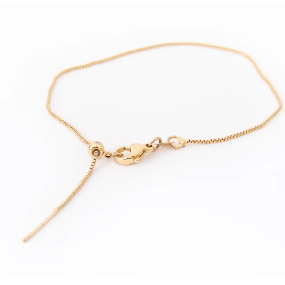 NEW IN BOX Hey June Skinny Box Necklace & Matching Bracelet - Picture 4 of 8